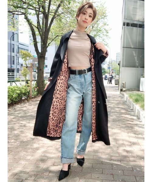 GYDA（ジェイダ）の「セルヴィッチワイドデニムパンツ（デニムパンツ・レディース・ライトブルー/ブルー・SMALL/MEDIUM/X-SMALL）」の5枚目の写真