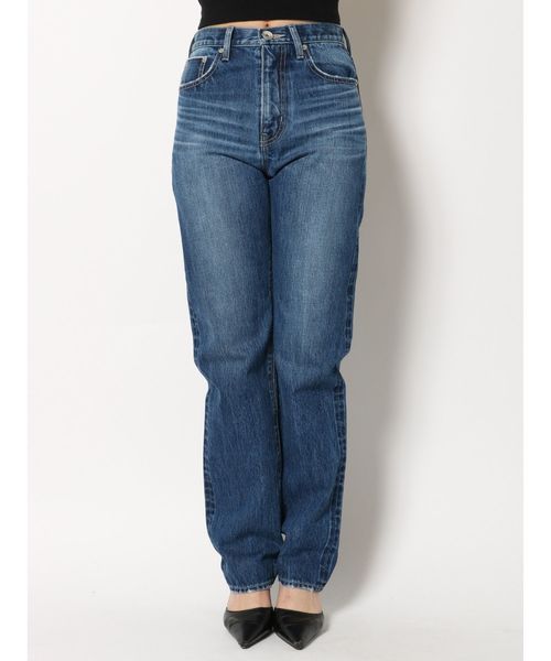 GYDA（ジェイダ）の「セルヴィッチワイドデニムパンツ（デニムパンツ・レディース・ライトブルー/ブルー・SMALL/MEDIUM/X-SMALL）」の8枚目の写真