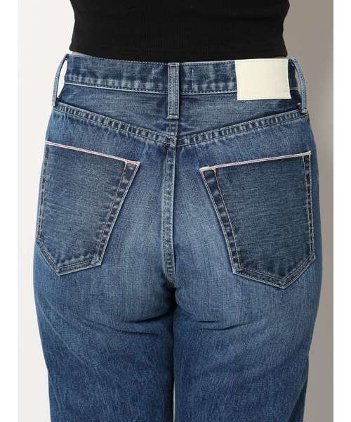 GYDA（ジェイダ）の「セルヴィッチワイドデニムパンツ（デニムパンツ・レディース・ライトブルー/ブルー・SMALL/MEDIUM/X-SMALL）」の13枚目の写真