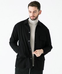 【Iroquois】シーズンレス ２WAY ストレッチセットアップブルゾン