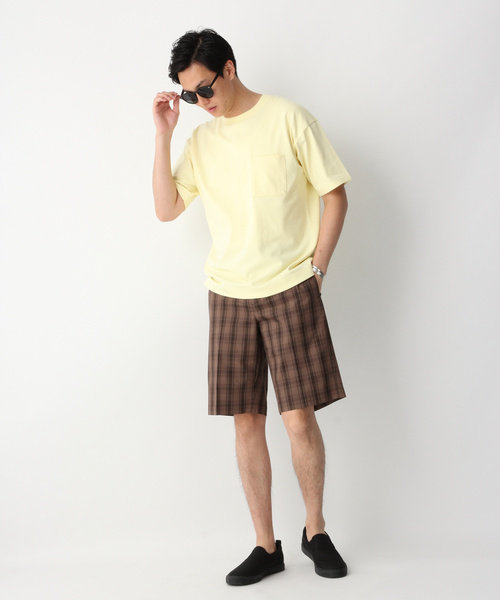 GLOBAL WORK(グローバルワーク)の「USAコットンDRY-TEE【吸水速乾】/843768(Tシャツ/カットソー・メンズ・ホワイト/ベージュ/ゴールド/ダークグレー/グリーン系その他4・SMALL/MEDIUM/LARGE/X-LARGE)」の12枚目の写真