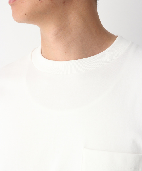 GLOBAL WORK(グローバルワーク)の「USAコットンDRY-TEE【吸水速乾】/843768(Tシャツ/カットソー・メンズ・ホワイト/ベージュ/ゴールド/ダークグレー/グリーン系その他4・SMALL/MEDIUM/LARGE/X-LARGE)」の8枚目の写真