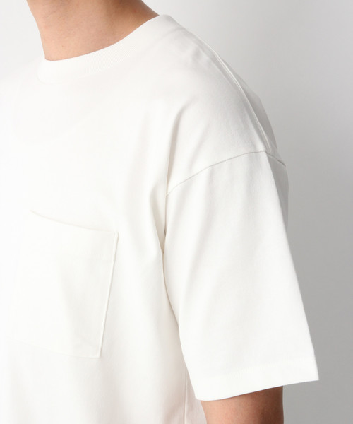 GLOBAL WORK(グローバルワーク)の「USAコットンDRY-TEE【吸水速乾】/843768(Tシャツ/カットソー・メンズ・ホワイト/ベージュ/ゴールド/ダークグレー/グリーン系その他4・SMALL/MEDIUM/LARGE/X-LARGE)」の9枚目の写真