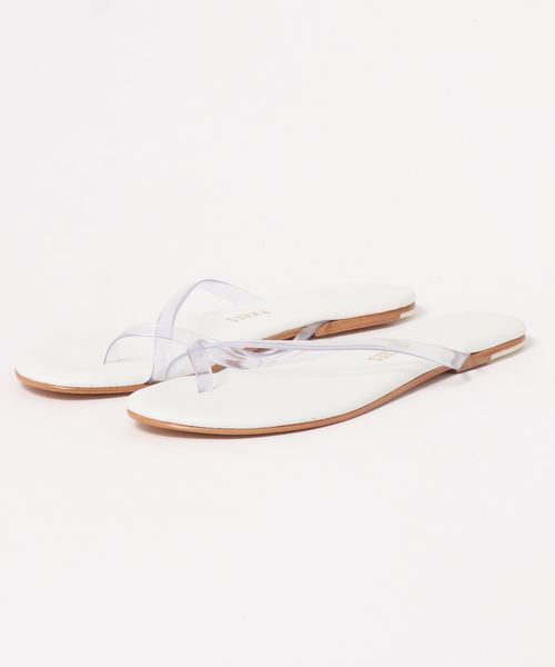 TKEES(ティキーズ)の「【TKEES/ティキーズ】トングサンダル(サンダル・レディース・クリア・6/8/7)」の2枚目の写真