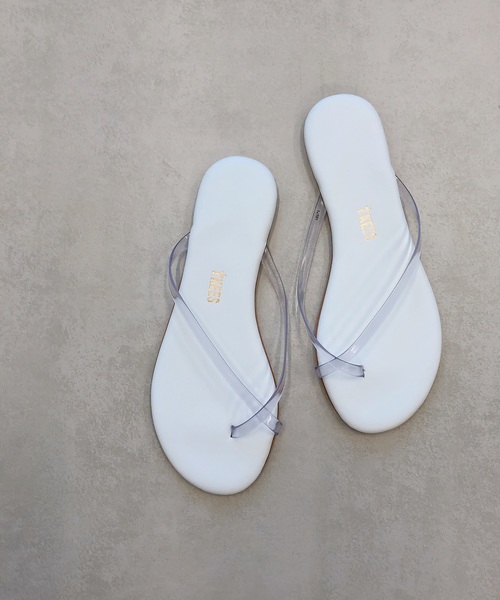 TKEES(ティキーズ)の「【TKEES/ティキーズ】トングサンダル(サンダル・レディース・クリア・6/8/7)」の6枚目の写真