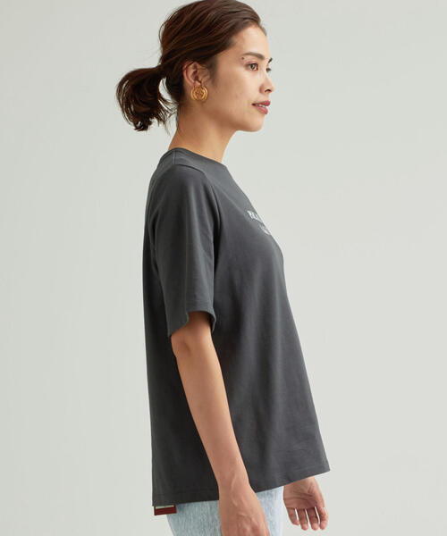green label relaxing(グリーンレーベルリラクシング)の「CFC テンジク プリント Tシャツ(Tシャツ/カットソー・レディース・オフホワイト/ダークグレー・FREE)」の3枚目の写真