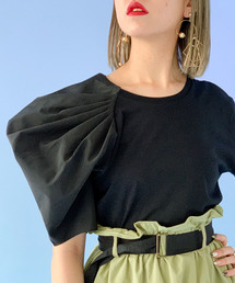 Narcissus | 【cheap!!by vaNite】アシンメトリパフＴシャツ(Tシャツ/カットソー)