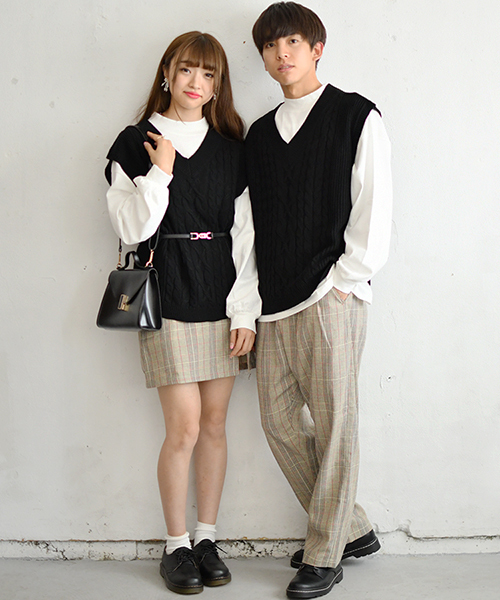 PairPair（ペアペア）の「ヘビーウェイトポケット付きロングＴシャツ（Tシャツ/カットソー・レディース・ベージュ/オフホワイト/モカ/スミクロ・FREE）」の18枚目の写真