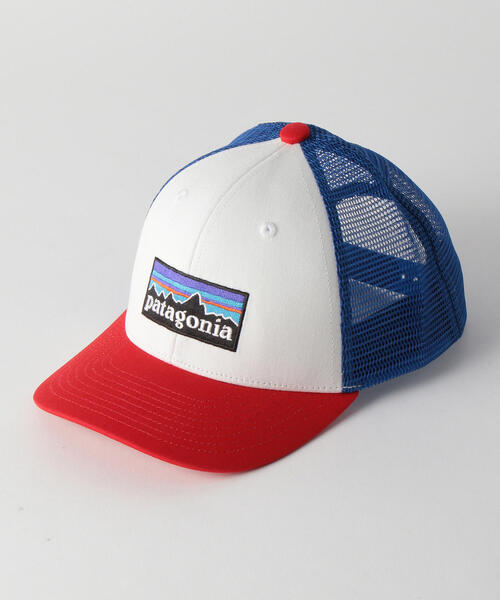 patagonia(パタゴニア)の「【patagonia(パタゴニア)】38/TRUCKER HAT(キャップ・キッズ・ホワイト/ベージュ/ネイビー・FREE)」の2枚目の写真