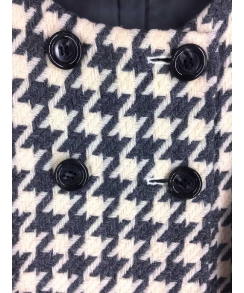 ブランド古着】千鳥格子柄 ショートコート（その他アウター）｜ANAYI