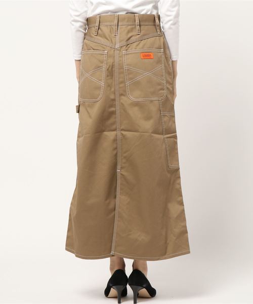 UNIVERSAL OVERALL(ユニバーサルオーバーオール)の「【72】【UNIVERSAL OVERALL】PAINTER SKIRT(スカート・レディース・ブラック/ベージュ/モカ/アイボリー/ネイビー/カーキ/グリーン/グレー・MEDIUM/LARGE/SMALL)」の10枚目の写真