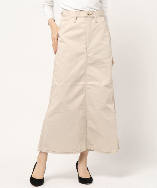 UNIVERSAL OVERALL(ユニバーサルオーバーオール)の「【72】【UNIVERSAL OVERALL】PAINTER SKIRT(スカート・レディース・ブラック/ベージュ/モカ/アイボリー/ネイビー/カーキ/グリーン/グレー・MEDIUM/LARGE/SMALL)」の16枚目の写真