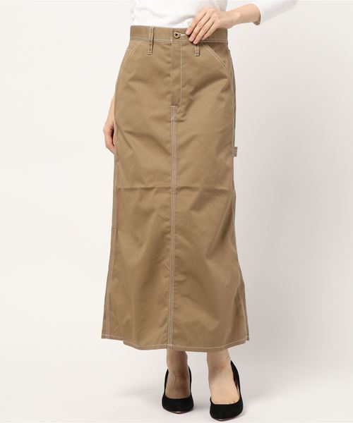 UNIVERSAL OVERALL(ユニバーサルオーバーオール)の「【72】【UNIVERSAL OVERALL】PAINTER SKIRT(スカート・レディース・ブラック/ベージュ/モカ/アイボリー/ネイビー/カーキ/グリーン/グレー・MEDIUM/LARGE/SMALL)」の18枚目の写真