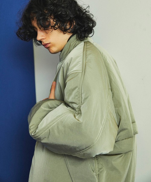 ◇WEB限定TAION×LIMONTA EAST別注MA-1風ダウンブルゾン MAISON SPECIAL 