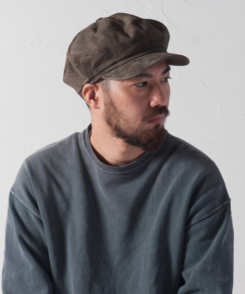 Retter(レッター)の「Suede Waist Cas / スウェードウェストキャスケット(キャスケット・メンズ・ブラック/チャコールグレー/カーキ/ワイン/ネイビー・MEDIUM/LARGE)」の3枚目の写真