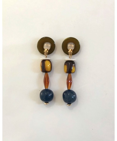 TODAYFUL（トゥデイフル）の「アソートアクリルイヤリング（イヤリング・レディース・カーキ/ピンク・FREE）」の7枚目の写真