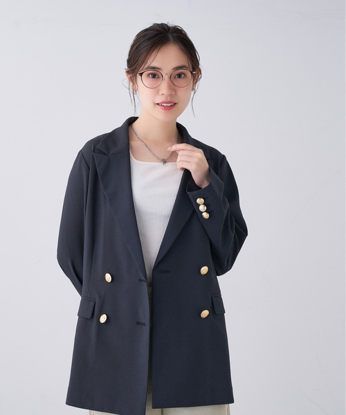 Zoff（ゾフ）の「ボストン型めがね｜Zoff CLASSIC（ゾフ クラシック）（メガネ・レディース・ブラウン/ブラウン系その他・FREE）」の10枚目の写真