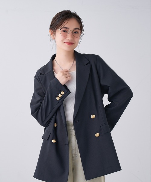 Zoff（ゾフ）の「ボストン型めがね｜Zoff CLASSIC（ゾフ クラシック）（メガネ・レディース・ブラウン/ブラウン系その他・FREE）」の9枚目の写真