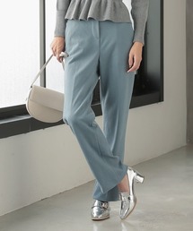 KOBE LETTUCE | センタープレスサイドボタンフェイクウールストレートパンツ(その他パンツ)