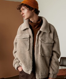 EMMA CLOTHES | オーバーサイズ  ボア ストリングCPOブルゾン EMMA CLOTHES 2020AW(ブルゾン)