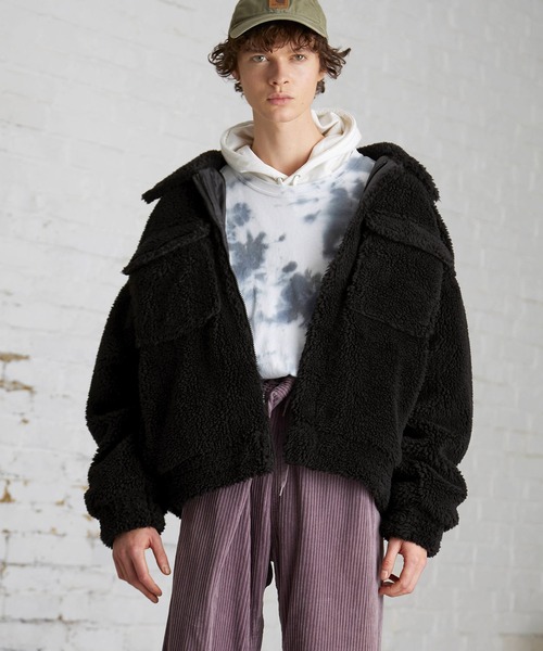 EMMA CLOTHES（エマクローズ）の「オーバーサイズ  ボア ストリングCPOブルゾン EMMA CLOTHES（ブルゾン・メンズ・ブラック/ブラウン/ベージュ系その他・S/M/L）」の22枚目の写真