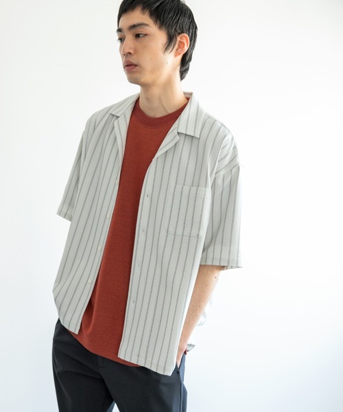セール ｒｅｆｌａｘストライプｓ ｓ 6184 シャツ ブラウス Lowrys Farm ローリーズファーム のファッション通販 Zozotown