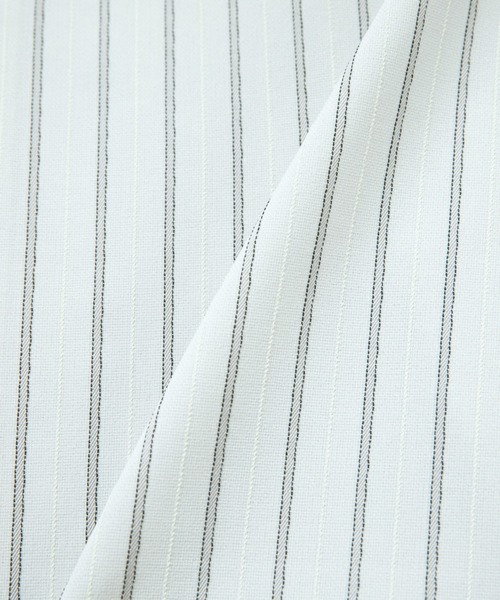 LOWRYS FARM(ローリーズファーム)の「REFLAXストライプS/S 886184(シャツ/ブラウス・メンズ・ネイビー/オフホワイト・MEDIUM/LARGE)」の7枚目の写真