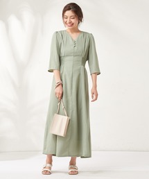 natural couture | レトロ小花ワンピースSサイズ(ワンピース)