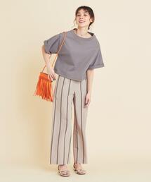 BEAUTY&YOUTH UNITED ARROWS | BY ストライプワイドパンツ(その他パンツ)