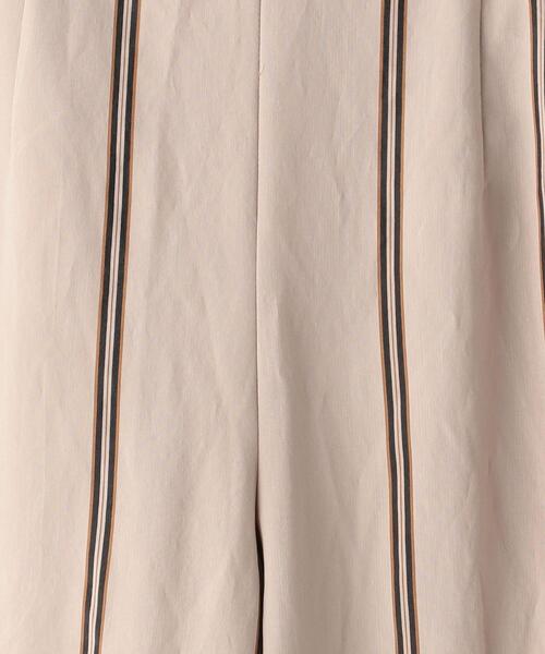 BEAUTY&YOUTH UNITED ARROWS（ビューティーアンドユースユナイテッドアローズ）の「BY ストライプワイドパンツ（その他パンツ・レディース・ブラック/ベージュ・SMALL/MEDIUM）」の9枚目の写真