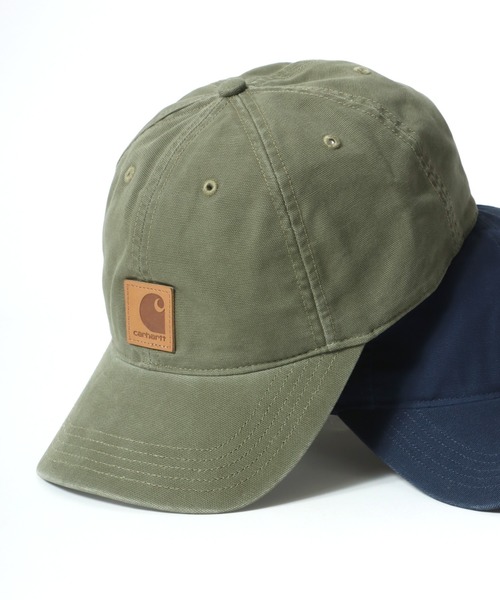 Carhartt（カーハート）の「carhartt/カーハート ODESSA CAP/オデッサ キャップ/ワンポイント ロゴ キャップ/レディース メンズ（キャップ・メンズ・ブラック/ブラウン/アーミー/ネイビー/グレー・FREE）」の4枚目の写真