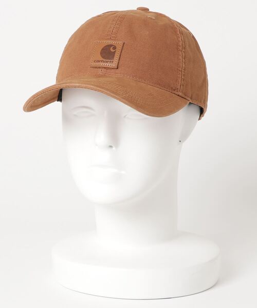 Carhartt（カーハート）の「carhartt/カーハート ODESSA CAP/オデッサ キャップ/ワンポイント ロゴ キャップ/レディース メンズ（キャップ・メンズ・ブラック/ブラウン/アーミー/ネイビー/グレー・FREE）」の13枚目の写真