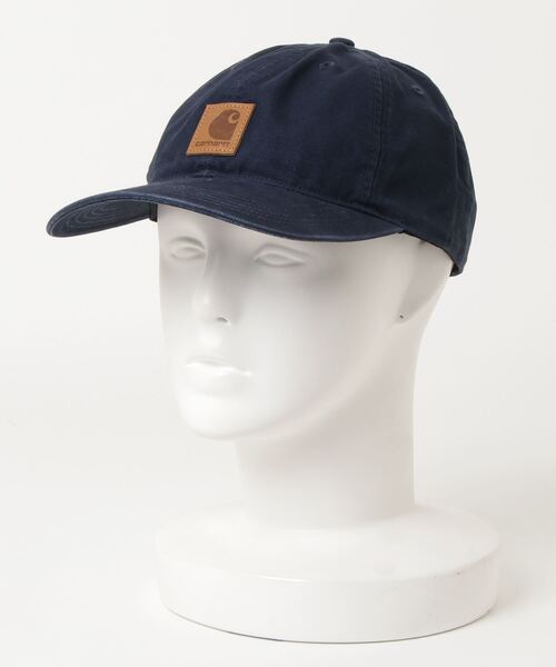 Carhartt（カーハート）の「carhartt/カーハート ODESSA CAP/オデッサ キャップ/ワンポイント ロゴ キャップ/レディース メンズ（キャップ・メンズ・ブラック/ブラウン/アーミー/ネイビー/グレー・FREE）」の11枚目の写真