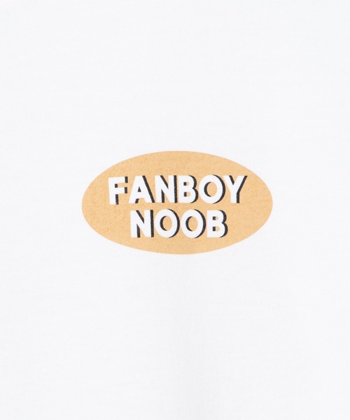 WEGO(ウィゴー)の「WEGO/FANBOYNOOBバックプリントTシャツ(Tシャツ/カットソー・レディース・ホワイト/ブラック・SMALL/MEDIUM)」の3枚目の写真