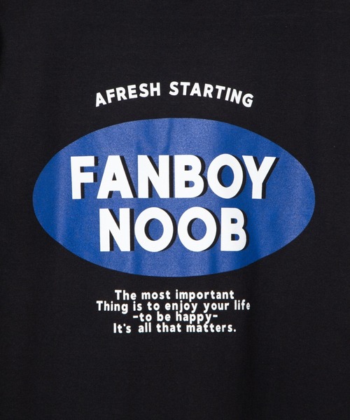 WEGO(ウィゴー)の「WEGO/FANBOYNOOBバックプリントTシャツ(Tシャツ/カットソー・レディース・ホワイト/ブラック・SMALL/MEDIUM)」の8枚目の写真
