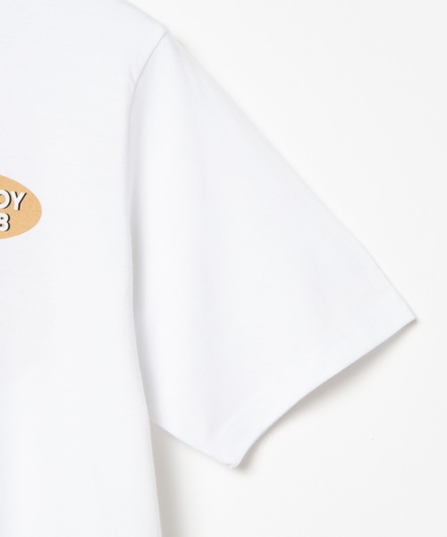 WEGO(ウィゴー)の「WEGO/FANBOYNOOBバックプリントTシャツ(Tシャツ/カットソー・レディース・ホワイト/ブラック・SMALL/MEDIUM)」の9枚目の写真