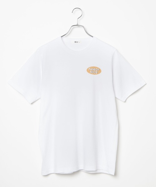 WEGO(ウィゴー)の「WEGO/FANBOYNOOBバックプリントTシャツ(Tシャツ/カットソー・レディース・ホワイト/ブラック・SMALL/MEDIUM)」の19枚目の写真