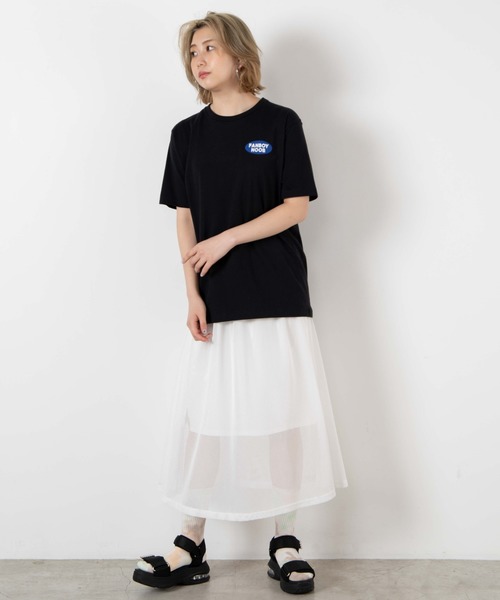 WEGO(ウィゴー)の「WEGO/FANBOYNOOBバックプリントTシャツ(Tシャツ/カットソー・レディース・ホワイト/ブラック・SMALL/MEDIUM)」の22枚目の写真