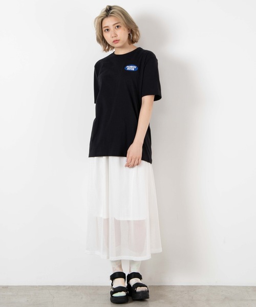 WEGO(ウィゴー)の「WEGO/FANBOYNOOBバックプリントTシャツ(Tシャツ/カットソー・レディース・ホワイト/ブラック・SMALL/MEDIUM)」の21枚目の写真
