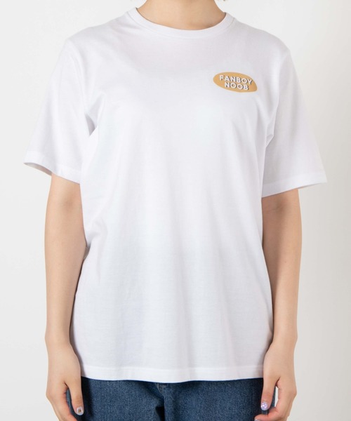 WEGO(ウィゴー)の「WEGO/FANBOYNOOBバックプリントTシャツ(Tシャツ/カットソー・レディース・ホワイト/ブラック・SMALL/MEDIUM)」の15枚目の写真