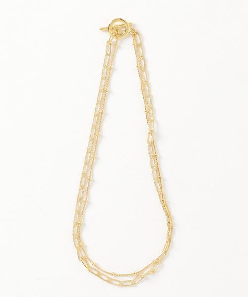 No Weight Double Chain Choker /ノンウェイトダブルチェーン