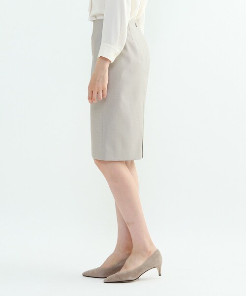 INDIVI（インディヴィ）の「[L]【UV】マルチシャークタイトスカート（スーツスカート・レディース・チャコール/ベージュ系その他6・12/15 /13/17）」の19枚目の写真