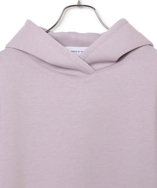 ADAM ET ROPE'(アダムエロペ)の「ダンボールサイドスリットパーカー(パーカー・レディース・ラベンダー/サックスブルー/オリーブ・FREE)」の16枚目の写真