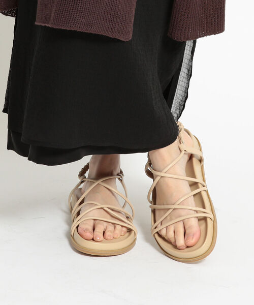 Ray BEAMS（レイビームス）の「MOHI / コード ストラップ サンダル（サンダル・レディース・ブラック/ベージュ・38/39/37/36/35）」の11枚目の写真