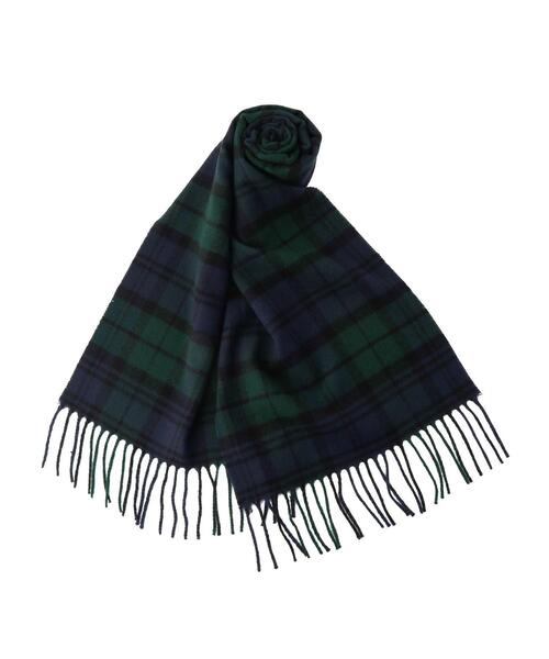 coen（コーエン）の「チェックマフラー（マフラー・メンズ・ブラック/オレンジ/ネイビー/レッド/ダークグレー・FREE）」の15枚目の写真