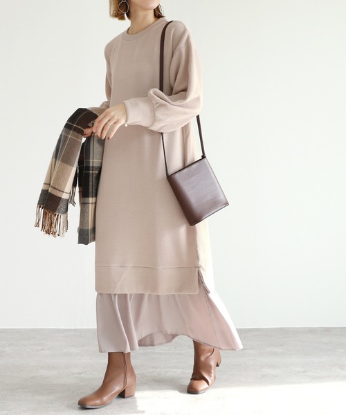 異素材コンビマキシワンピース ワンピース Reca レカ のファッション通販 Zozotown 異素材コンビマキシワンピース ワンピース Reca レカ のファッション通販 Zozotown