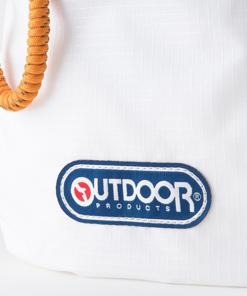 OUTDOOR PRODUCTS(アウトドアプロダクツ)の「ENCANTO SHOULDER 111103 巾着バッグ ショルダーバッグ ブランドロゴ(ショルダーバッグ・レディース・オレンジ/ホワイト/ピンク/ブラック/ブルー・FREE)」の8枚目の写真