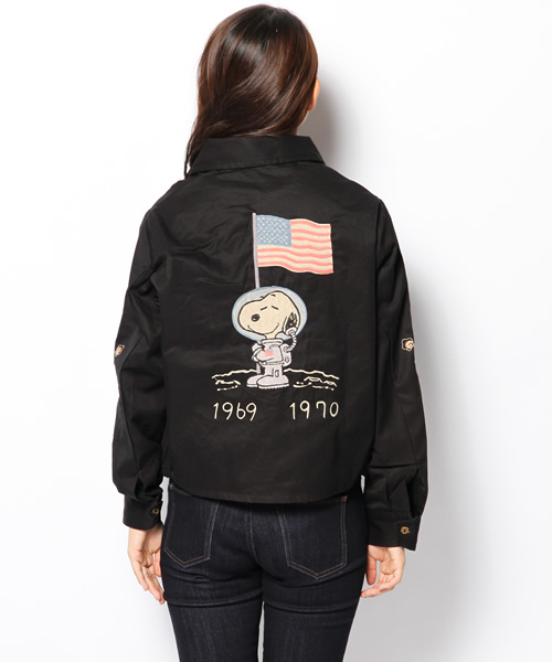 Kastane（カスタネ）の「【Kastane】SNOOPYベトジャン（その他アウター・レディース・ブラック・FREE/SMALL）」の5枚目の写真