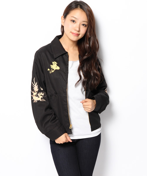 Kastane（カスタネ）の「【Kastane】SNOOPYベトジャン（その他アウター・レディース・ブラック・FREE/SMALL）」の6枚目の写真