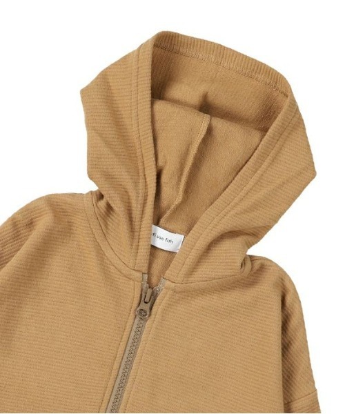 quoti use fith（クゥオティ　ユース　フィス）の「ベビーウェーブ ワイドパーカー（パーカー・キッズ・アイボリー/カーキ/ベージュ・100/80/130/110/90/120）」の20枚目の写真